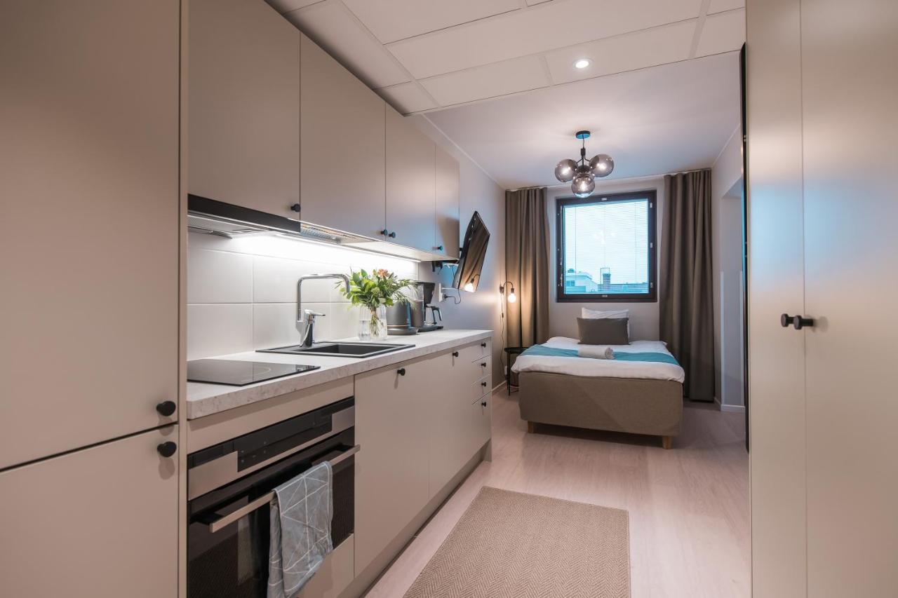 Forenom Aparthotel Tampere Kauppakatu Esterno foto
