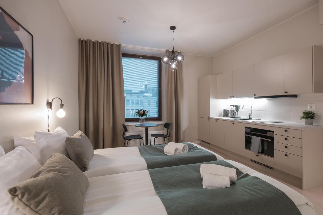 Forenom Aparthotel Tampere Kauppakatu Esterno foto